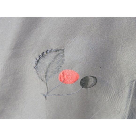 CEIL‎ CHAPMAN  Pinup Dress Blue Red Cherries Vintage Rockabilty Size Small - Picture 10 of 13